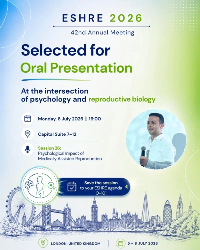 Georges Raad: Presenting New Research on Stress and IVF Outcomes at ESHRE 2026