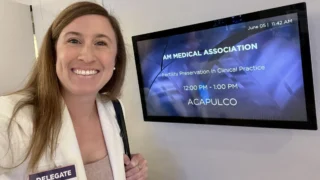 ASRM Delegate Rachel Whynott Presented on Fertility Preservation in Clinical Practice - ASRM