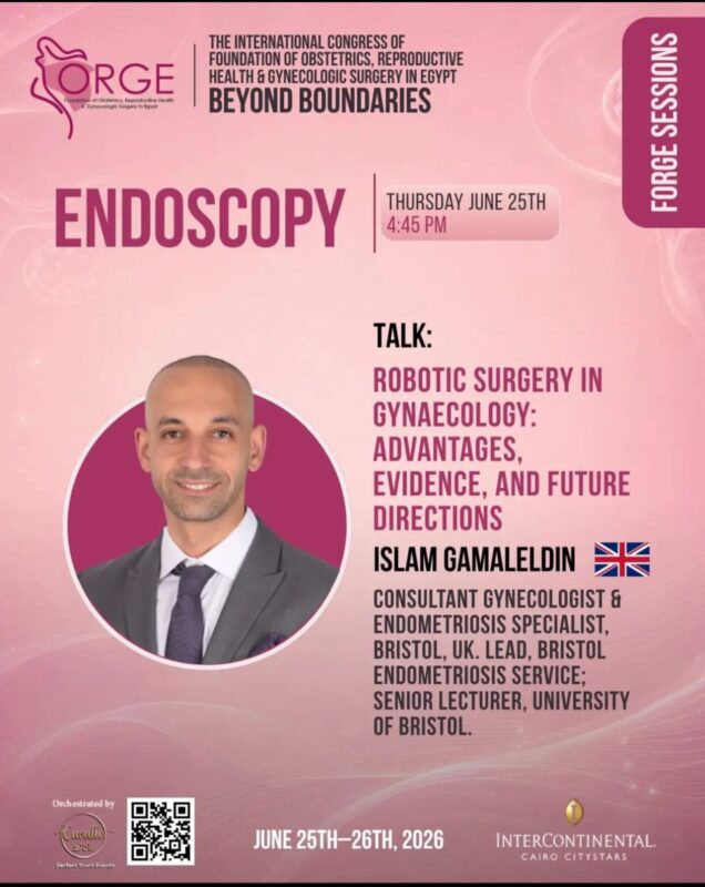 Islam Gamaleldin: Robotic Surgery in Gynaecology, Advantages, Evidence, and Future Directions