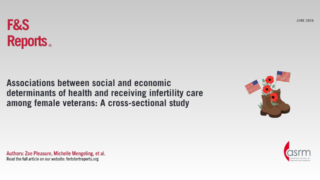 The Link Between Social and Economic Determinants of Health and Infertility Care for Female Veterans - Fertility and Sterility
