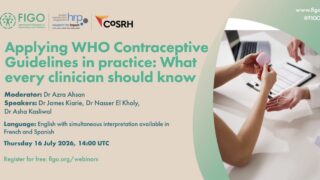 FIGO - WHO Webinar on Updated Medical Eligibility Criteria - IJGO