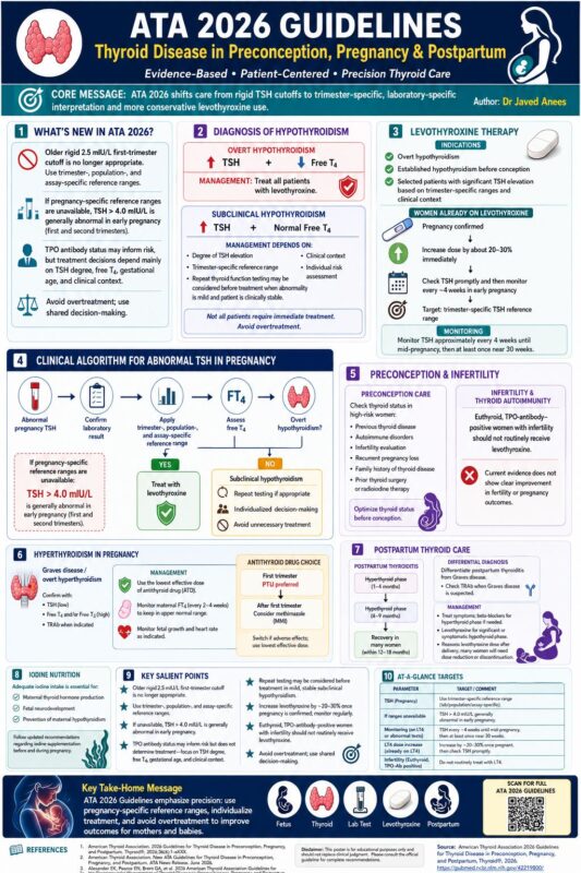 Javed Anees: ATA 2026 Guidelines – A New Era in Thyroid Care During Pregnancy