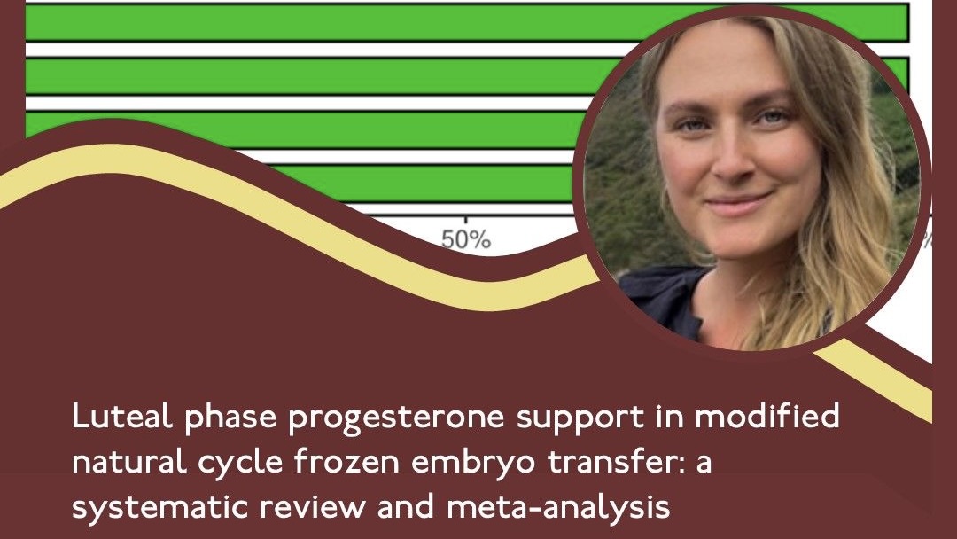 Luteal Phase Progesterone Support in Modified Natural Cycle Frozen Embryo Transfer – RBMO
