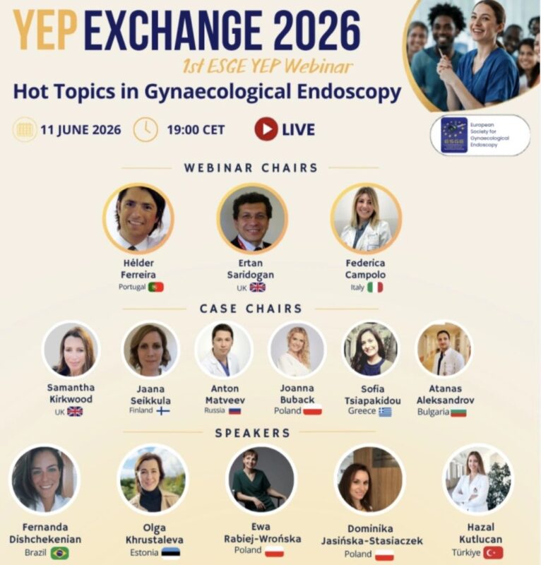 Marco Zaccaria: ESGE YEP Exchange 2026 Webinar With Hot Topics in Gynecological Endoscopy