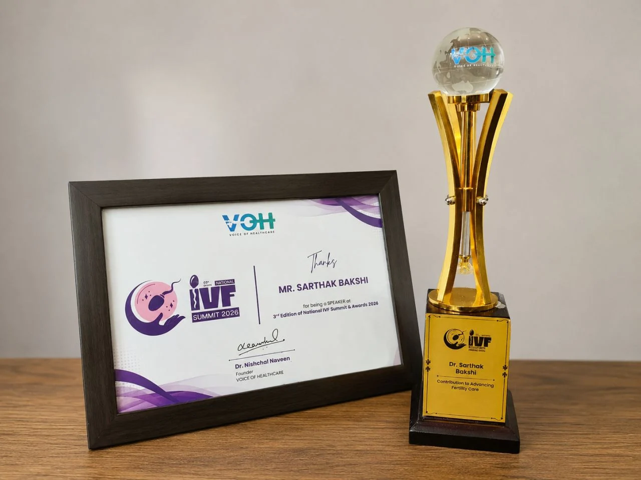 Saarthak Bakshi: Male Factor Infertility Highlighted at National IVF Summit 2026