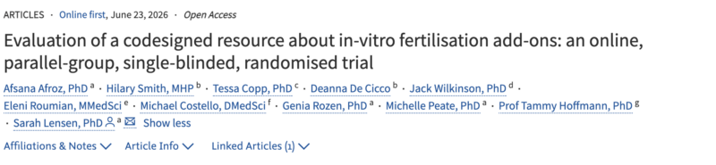 New Evidence Questions the Effectiveness of Common IVF Add-Ons – The Lancet Obstetrics, Gynaecology, and Women’s Health