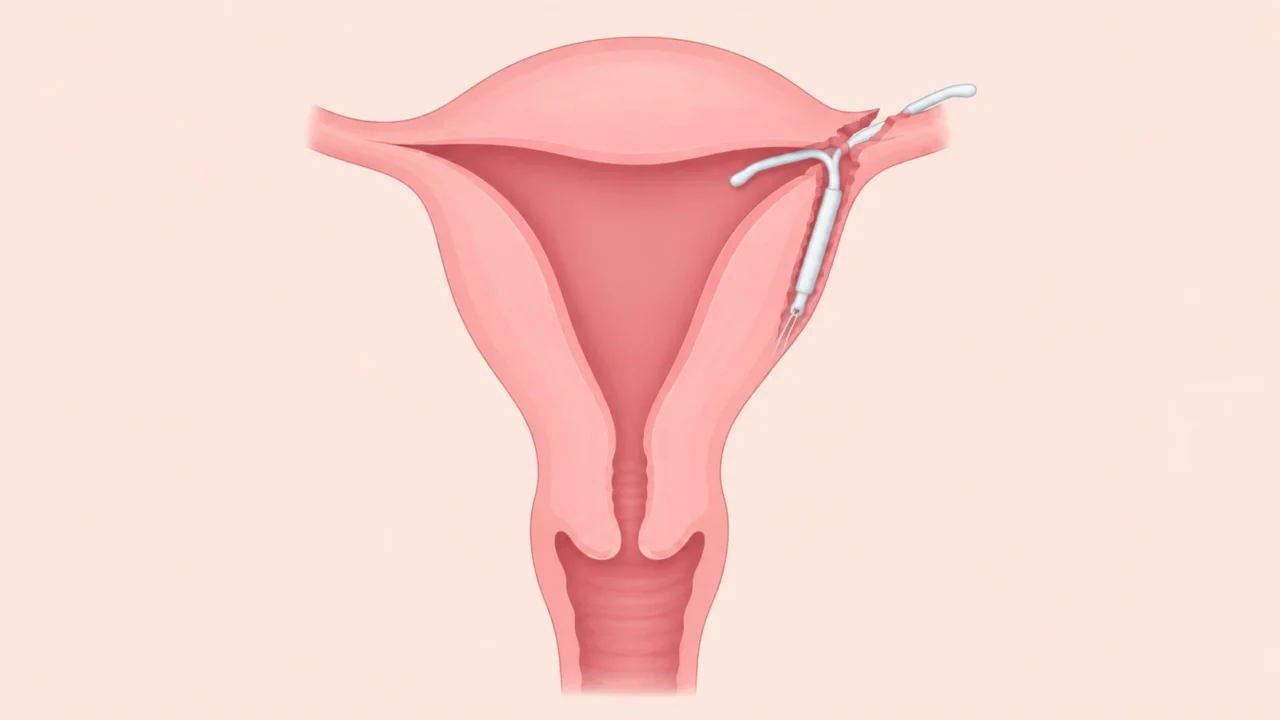 Maha Alasiri: A Case of Complete Uterine Perforation Caused by an IUD