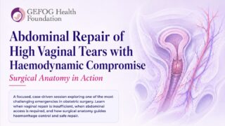 Abdominal Repair of High Vaginal Tears in Severe Postpartum Haemorrhage - GEFOG Health Foundation
