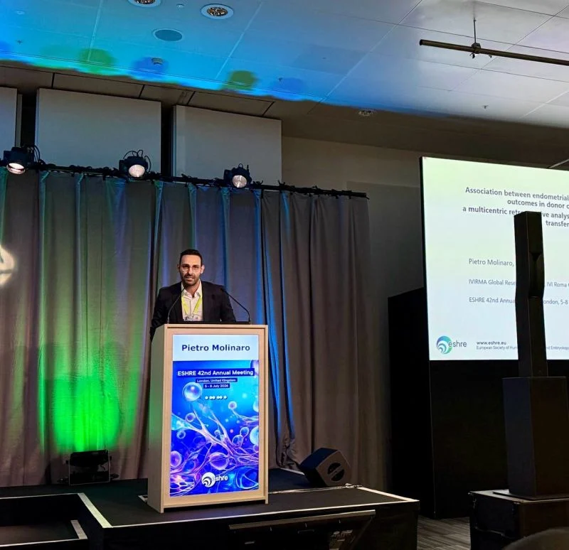Pietro Molinaro: I Had the Opportunity to Present Endometrial Pattern Research at ESHRE