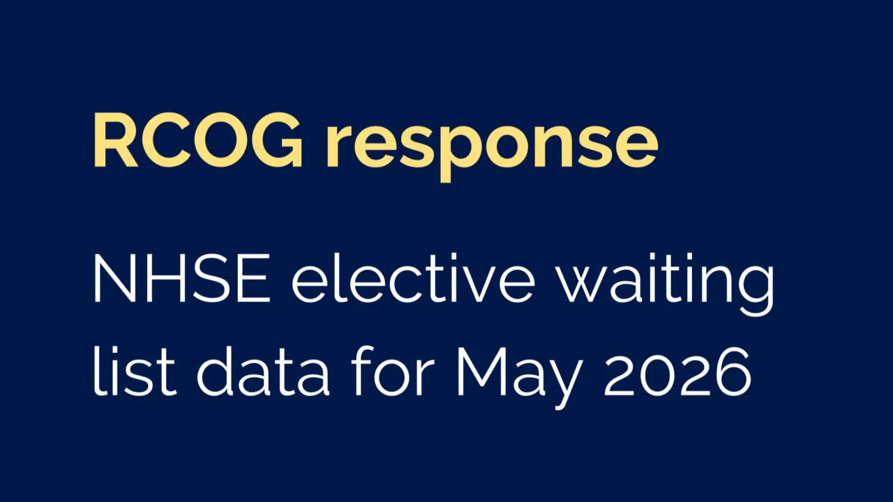 Gynaecology Waiting Lists Rise Again in Latest NHS England Data – RCOG