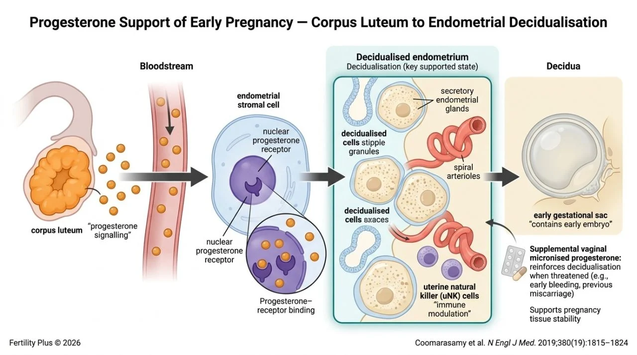 Understanding Progesterone Support in Early Pregnancy – Fertility Plus