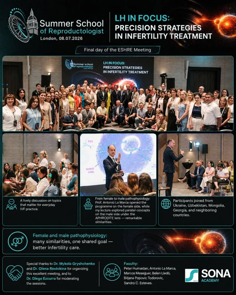 Sandro Esteves: A Great Way to Close the ESHRE Week at Sona Academy Summer School