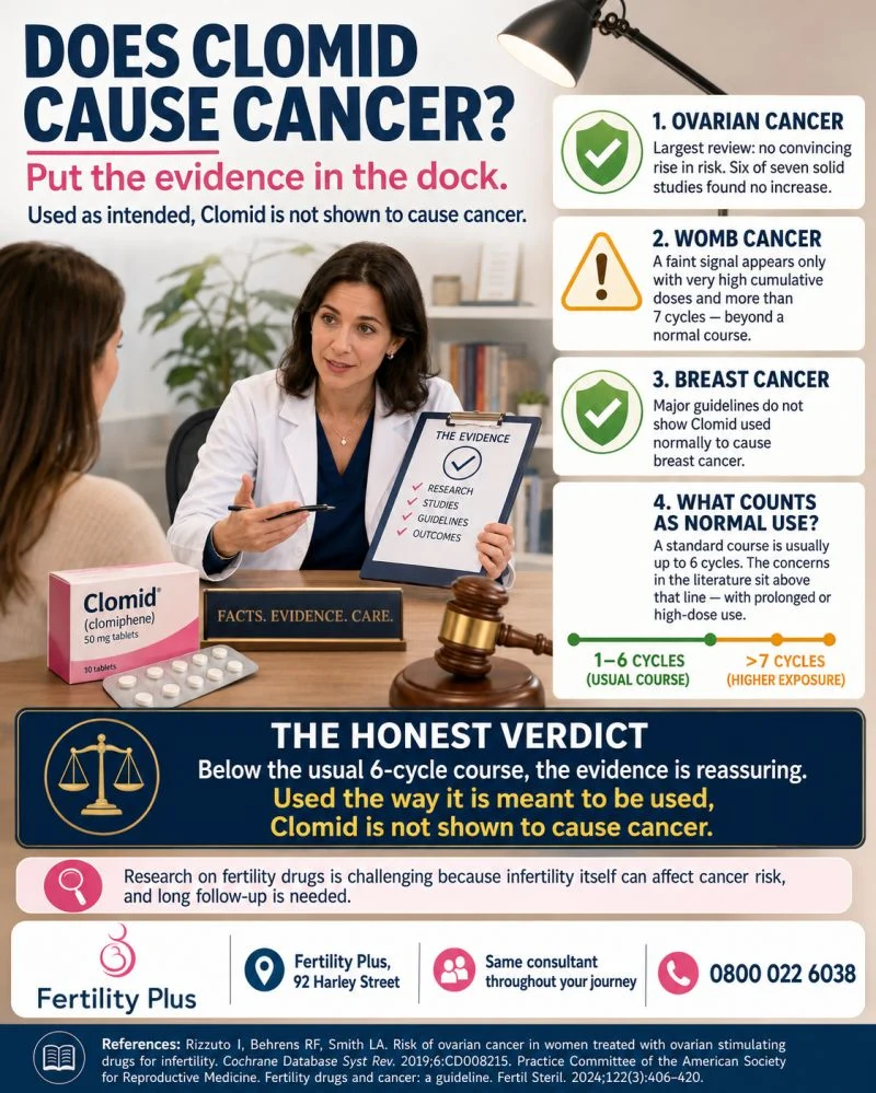 Does Clomid Cause Cancer? The Honest Answer Is More Complicated – Fertility Plus