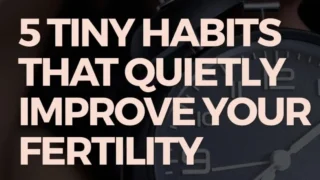 Aumatma Simmons: 5 Daily Habits That Can Naturally Support Fertility!