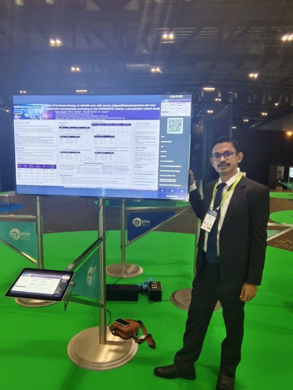 Sujoy Dasgupta: Honored to Present Our Research at ESHRE 2026!