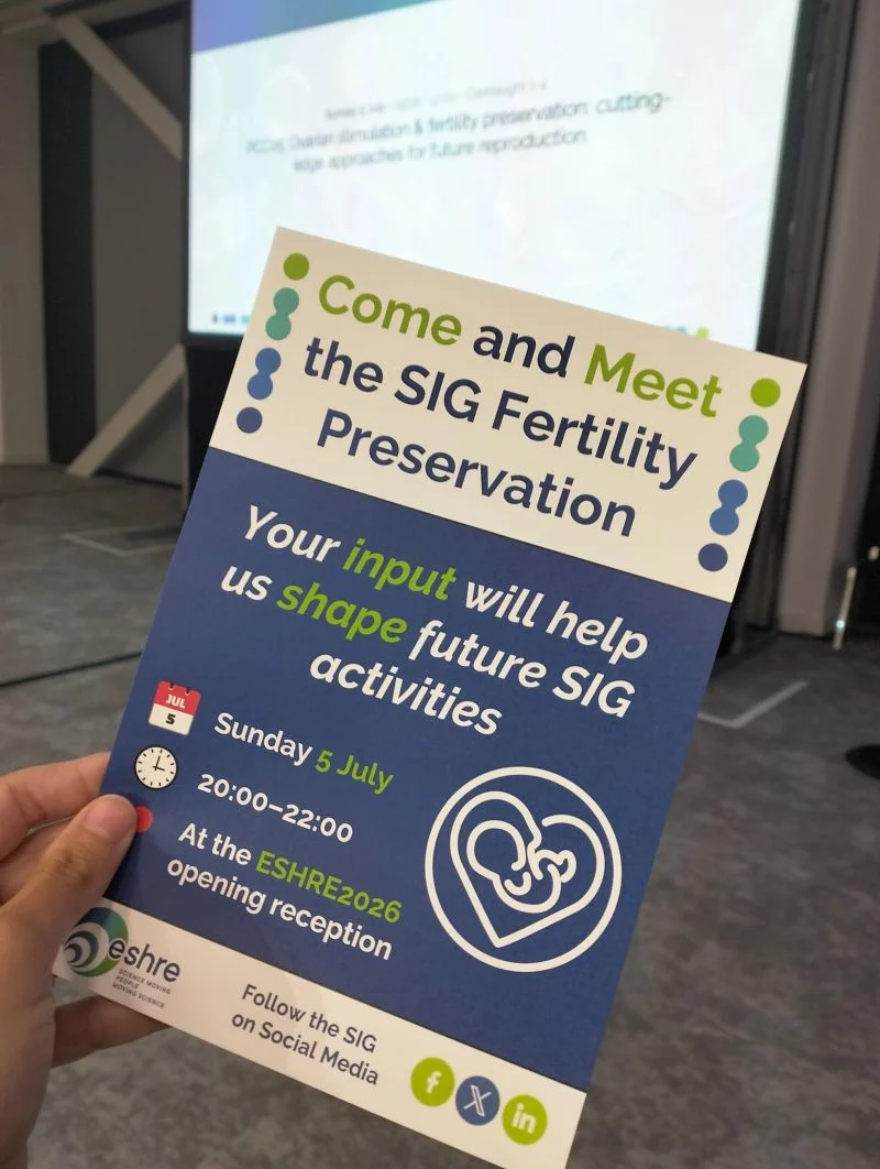 Rod Mitchell: Come and Join Us This Evening at ESHRE Welcome Reception