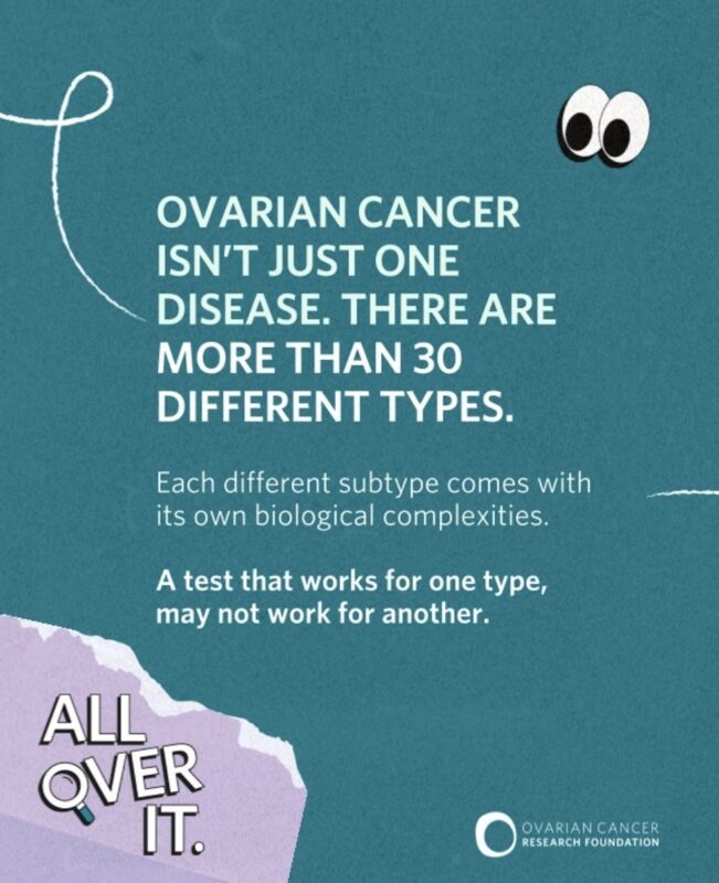 Why Do We Need an Early Detection Test for Ovarian Cancer? – OCRF