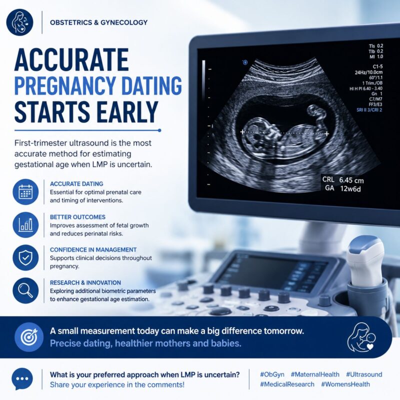 Ruman Bashir: Why First-Trimester Ultrasound Remains the Gold Standard?