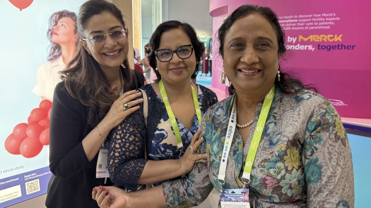 Upma Pathak Shanker: Celebrating Science and Meaningful Connections at ESHRE 2026!