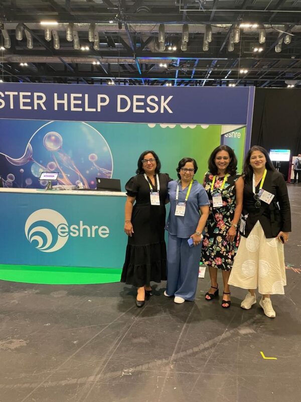 Upma Pathak Shanker: Celebrating Science and Meaningful Connections at ESHRE 2026!