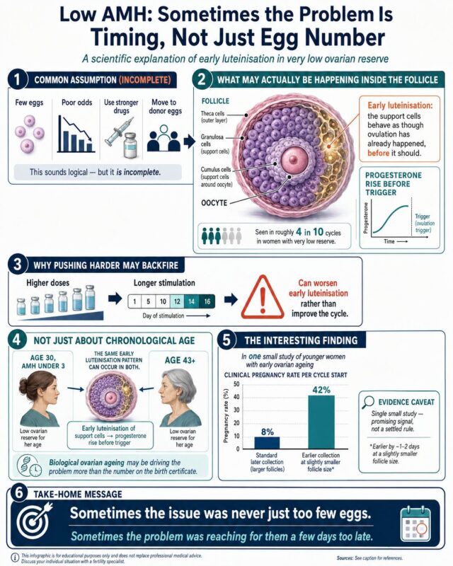 As AMH Falls, Progesterone May Rise Earlier in Ovarian Stimulation! – Fertility Plus