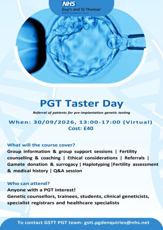 Jess Bateson Invites Professionals to a Virtual PGT Education Programme