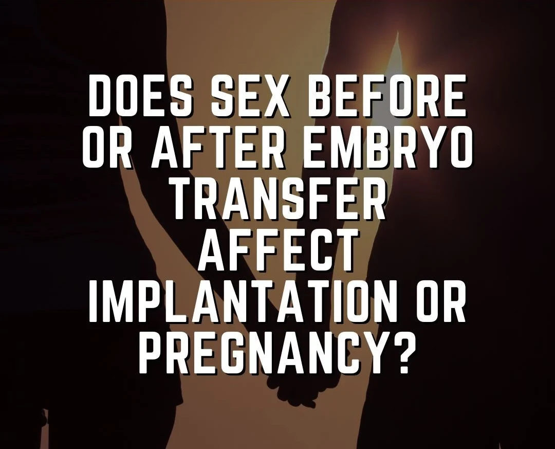 Sean Lauber: Does Sex Before or After Embryo Transfer Affect Implantation or Pregnancy?