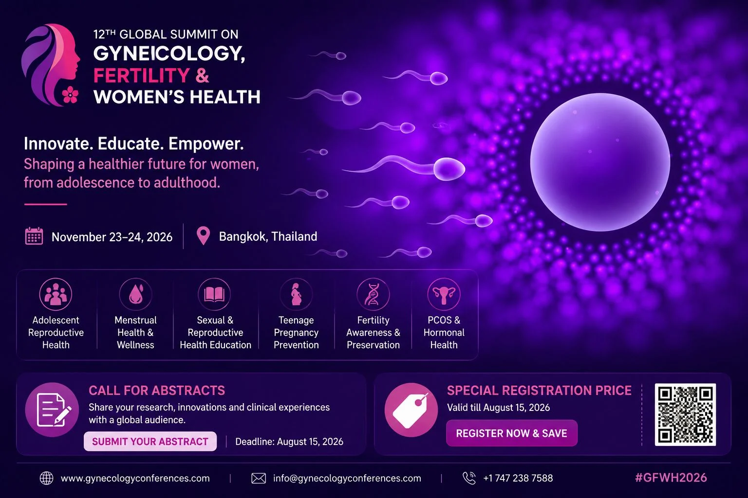 The Future of Women’s Health Begins With the Knowledge We Give Young People Today – GFWH 2026
