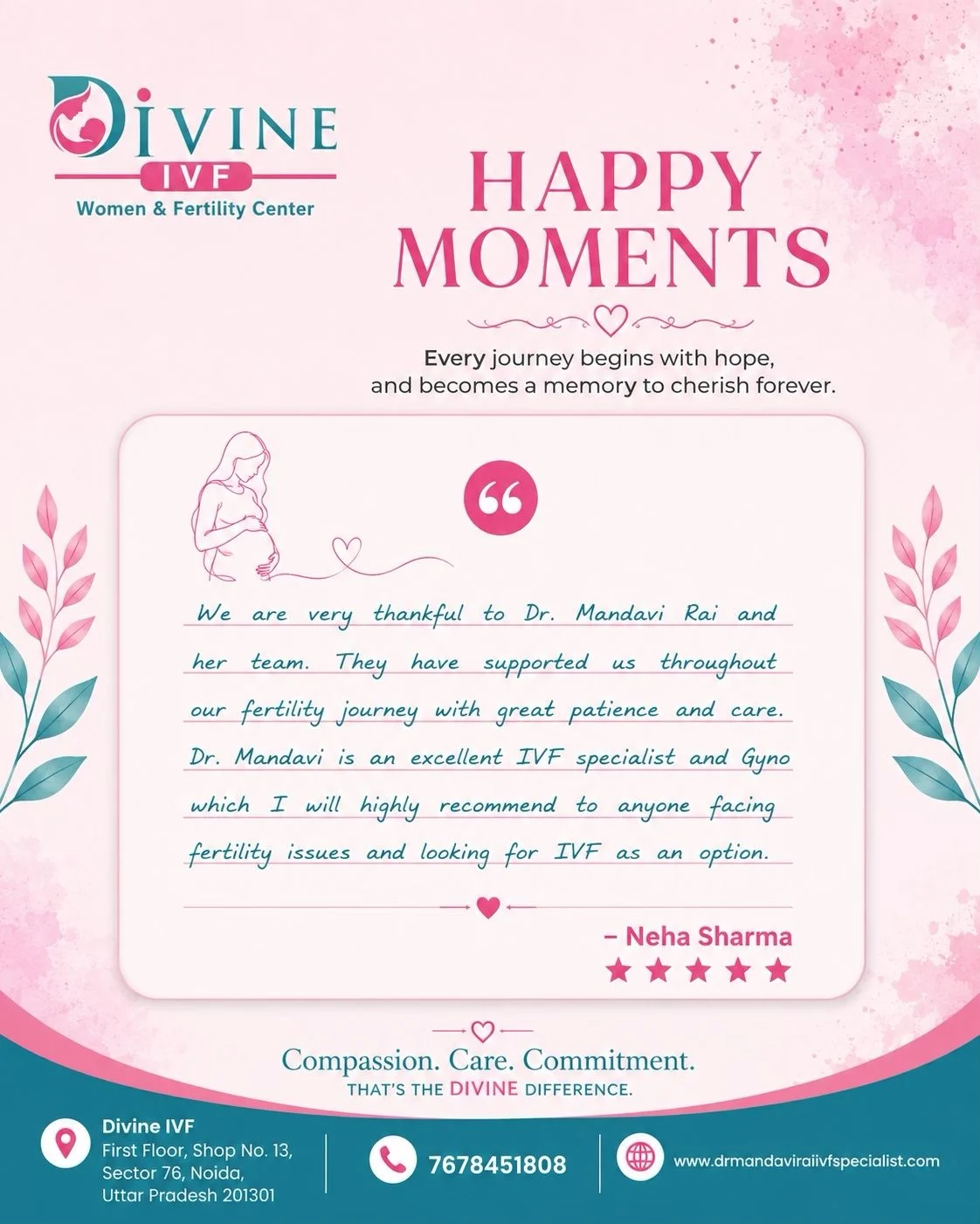 Mandavi Rai։ Supporting Couples with Evidence-Based Fertility Treatments at Divine IVF