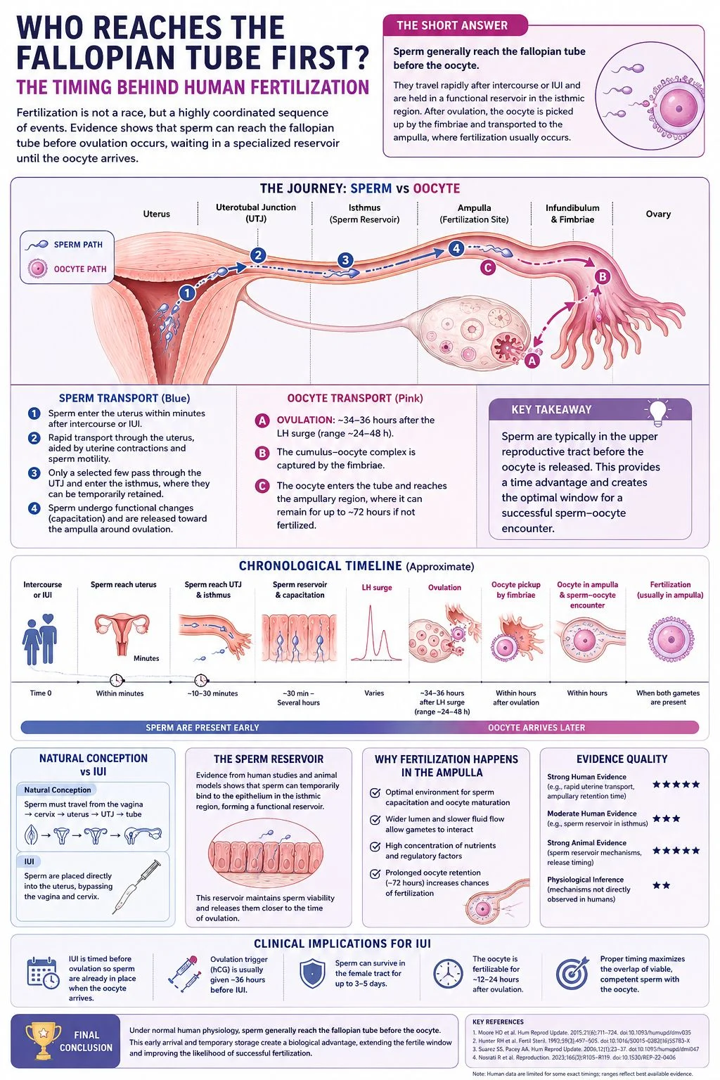 Khalil Faaed: Who Reaches the Fallopian Tube First? Rethinking the Timing of Human Fertilization