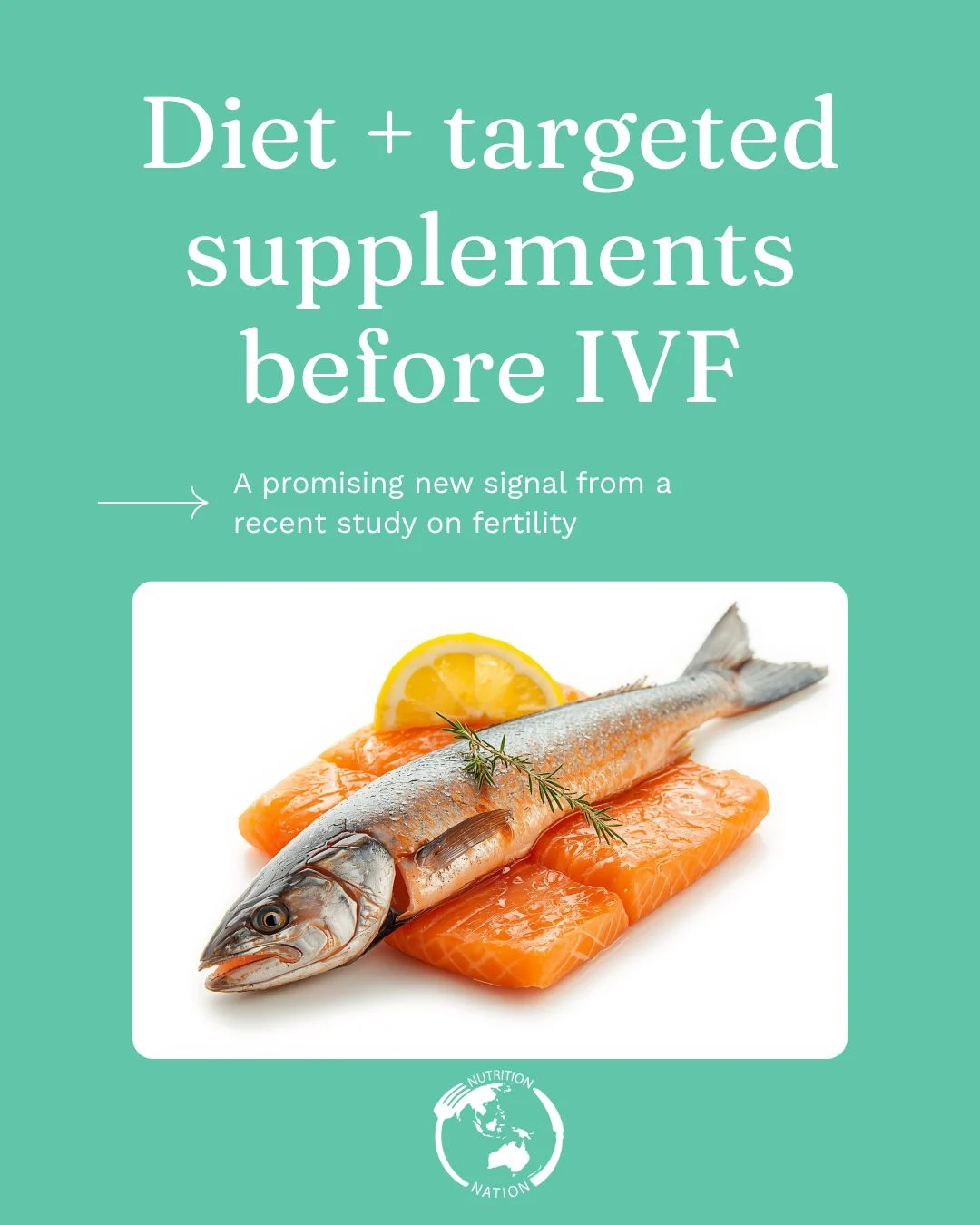 Nick Nation: Diet and Targeted Supplements before IVF