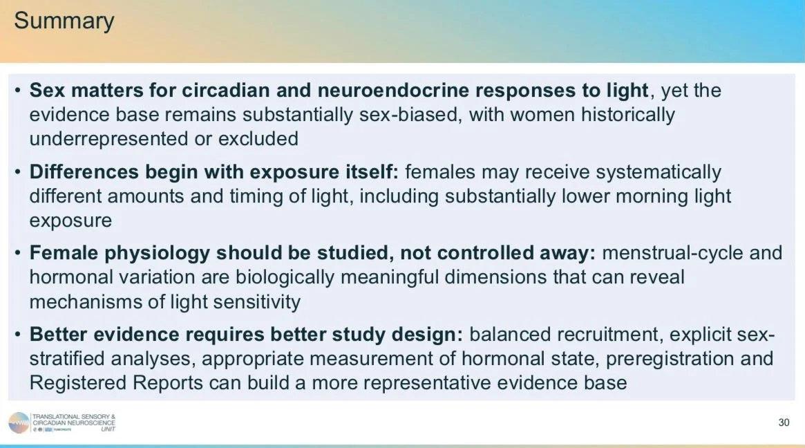 Manuel Spitschan: The Menstrual Cycle is Biology, Not Noise