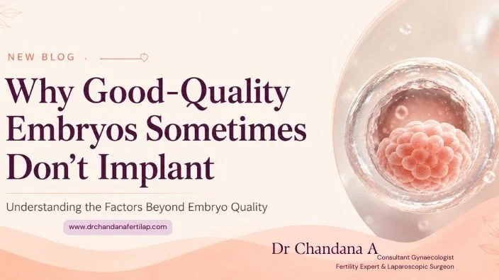 Chandana A։ Why Good-Quality Embryos Sometimes Don’t Implant