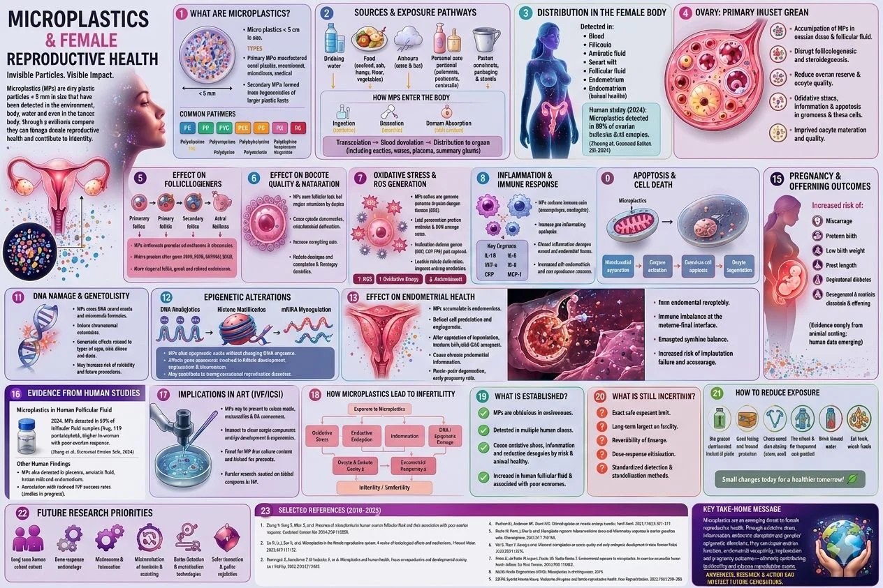 Komal Rashid Khan։ Microplastics and Female Reproductive Health