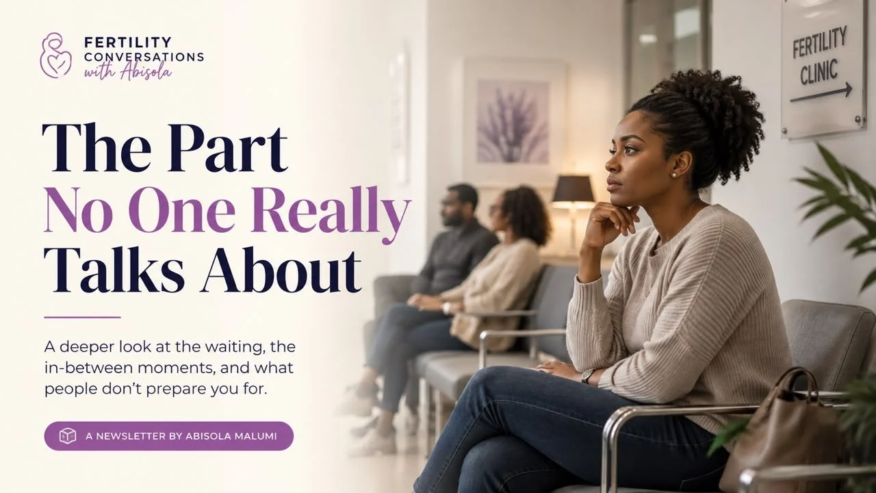 Abisola Malumi: The Part No One Really Talks About in the Fertility Journey