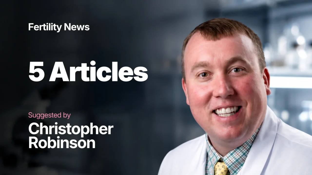 5 Articles Suggested by Christopher Robinson