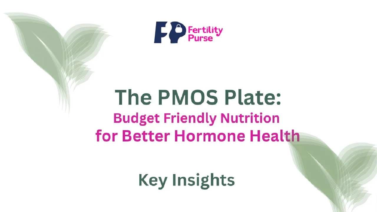 The PMOS Plate Was a Success – Fertility Purse and Wellness