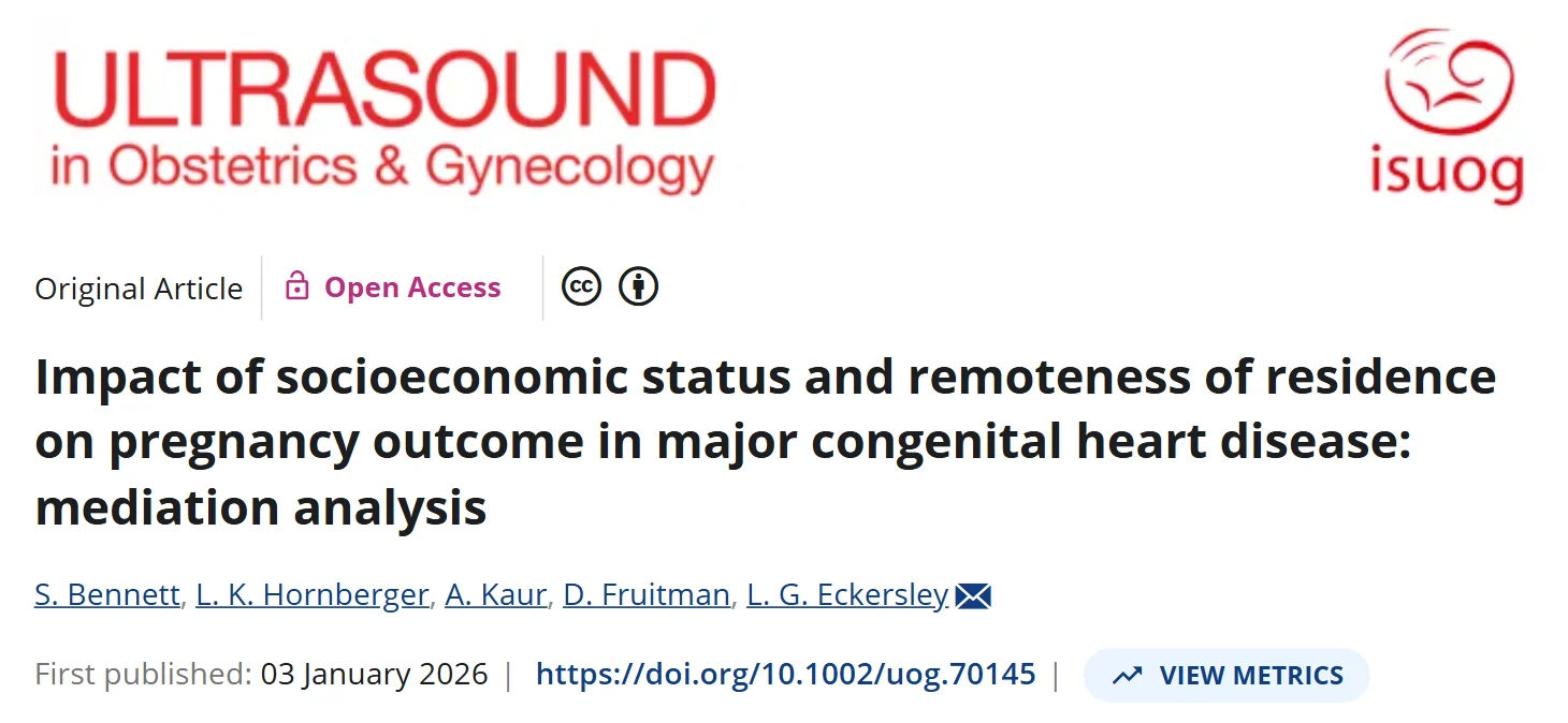 The Challenge of Timely Prenatal Screening in Remote Communities – ISUOG