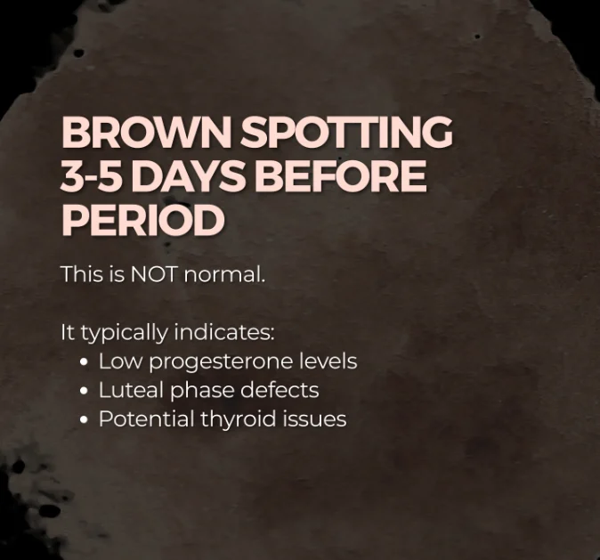 Aumatma Simmons: Pre-Menstrual Spotting – A Clinically Significant Cycle Red Flag