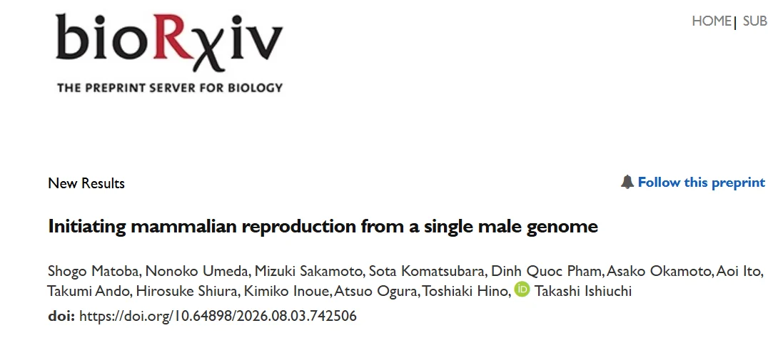 Sourav Dolai: Japanese Scientists Turn Male Mouse Embryos Into Female Mice