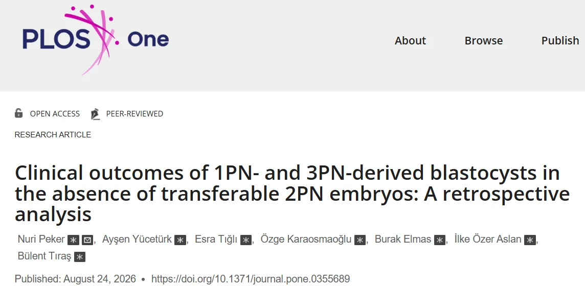 Nuri Peker։ 1PN and 3PN Embryos May Still Represent a Potential Option