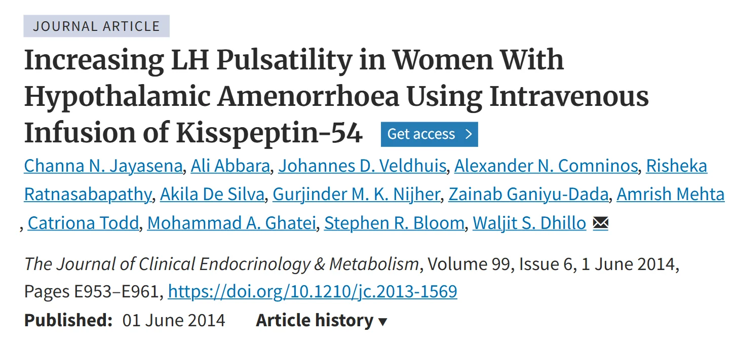 Mazen Al-Obaidi: Kisspeptin and the Neuroendocrine Control of Ovulation
