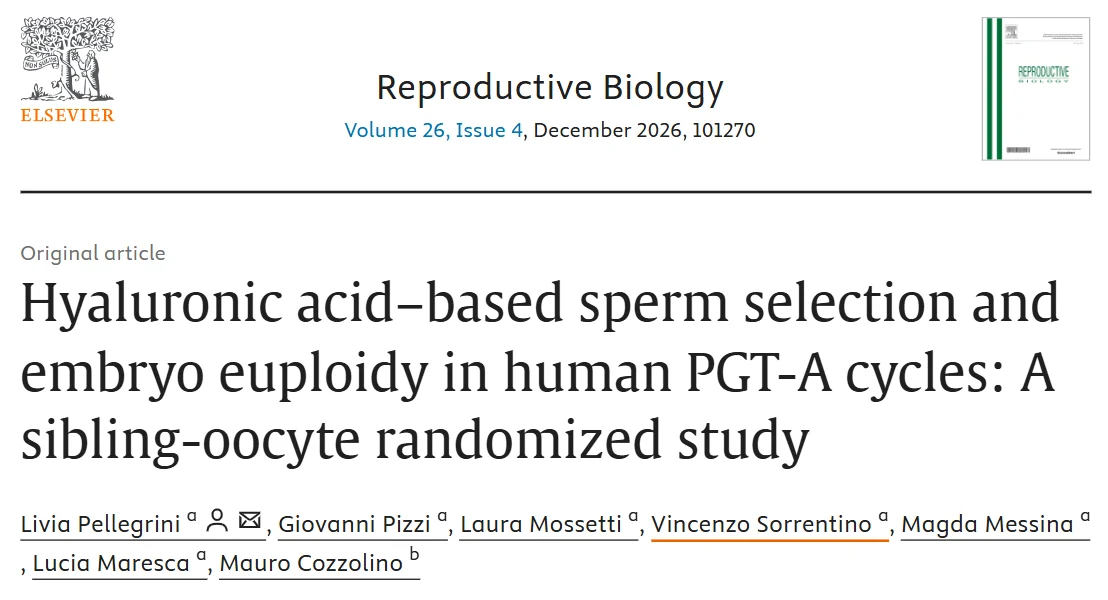 Mauro Cozzolino: Comparing HA-Based Sperm Selection with Conventional ICSI in PGT-A Cycles