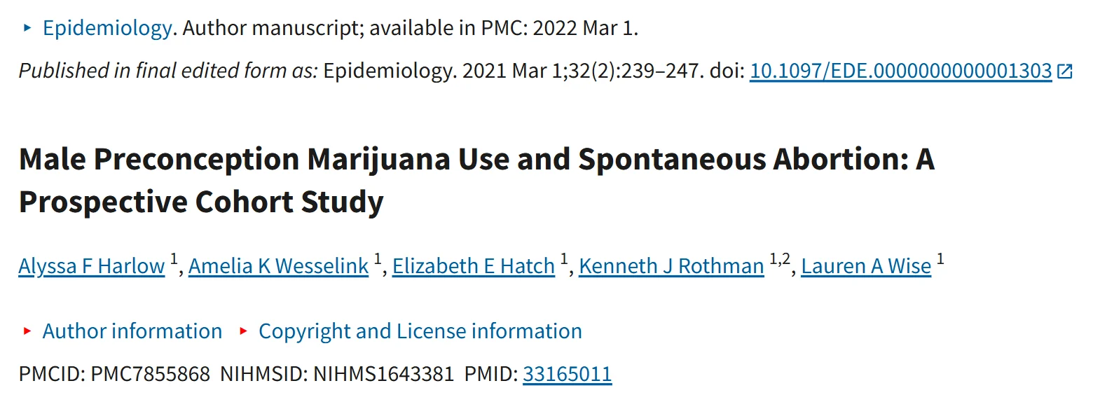 Why Paternal Cannabis Causes Miscarriage – Fertility Plus