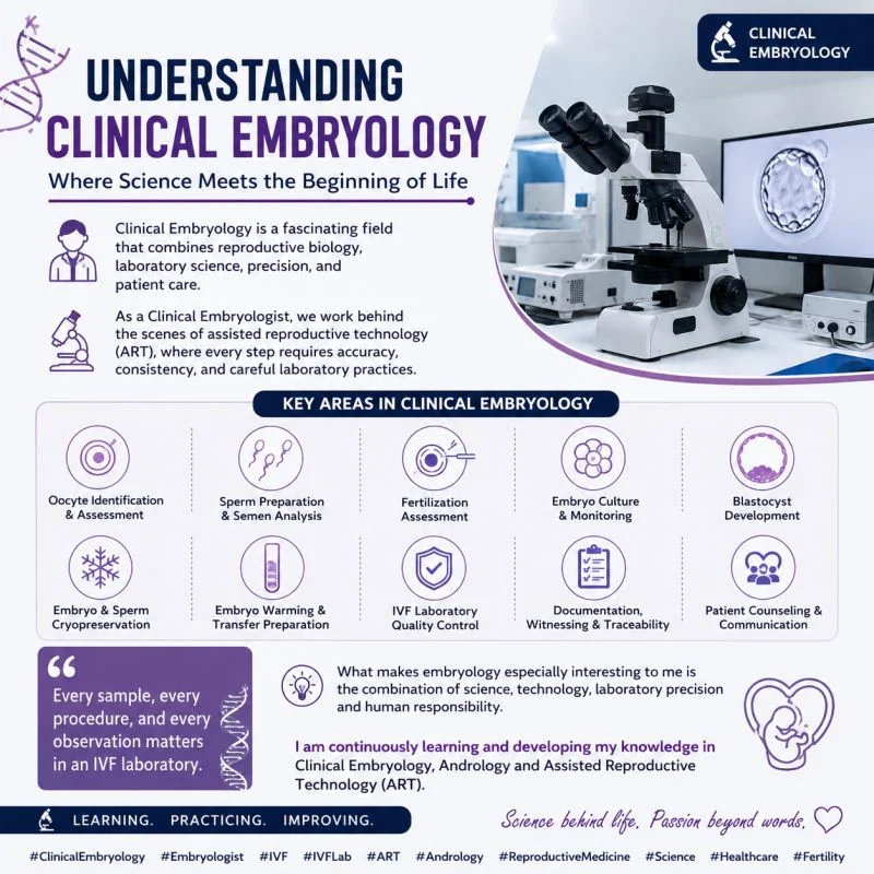Manisha Kumari: Understanding Clinical Embryology – Where Science Meets the Beginning of Life