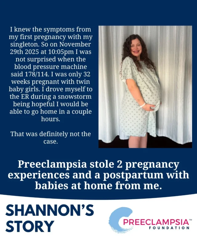 Sharing Shannon’s Story with Preeclampsia This Story Saturday – Preeclampsia Foundation