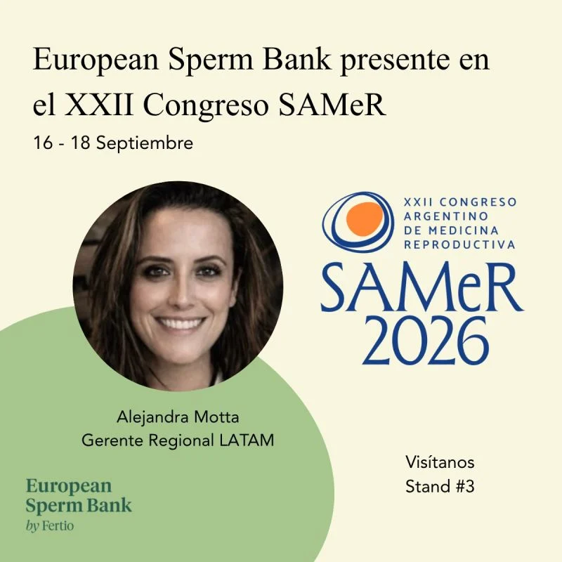 Alejandra Motta: Representing the European Sperm Bank at the XXII Argentine Congress of Reproductive Medicine