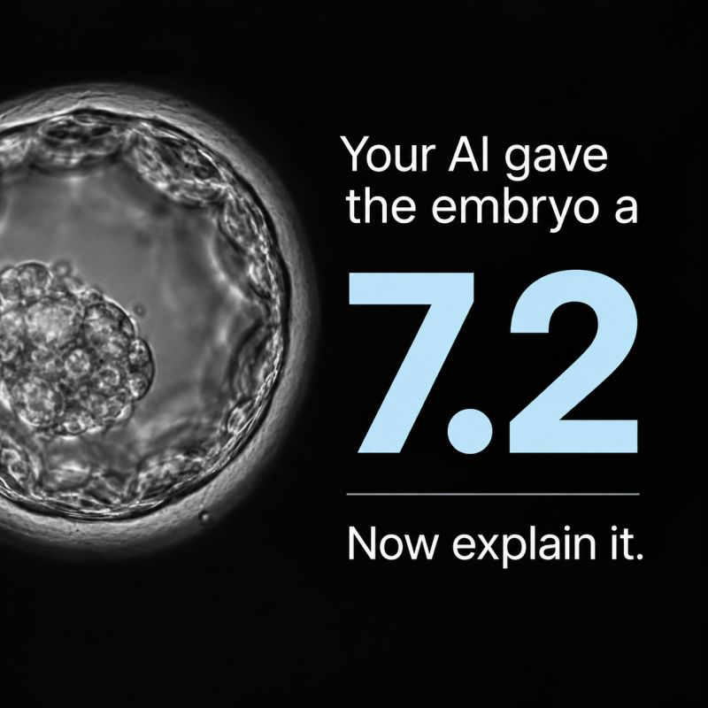 Beata Blazkova: Your AI Gave the Embryo a 7.2, Now Explain It