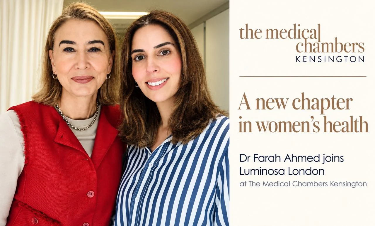 Farah Ahmed Joins Luminosa London as a Women’s Health GP and Menopause Specialist