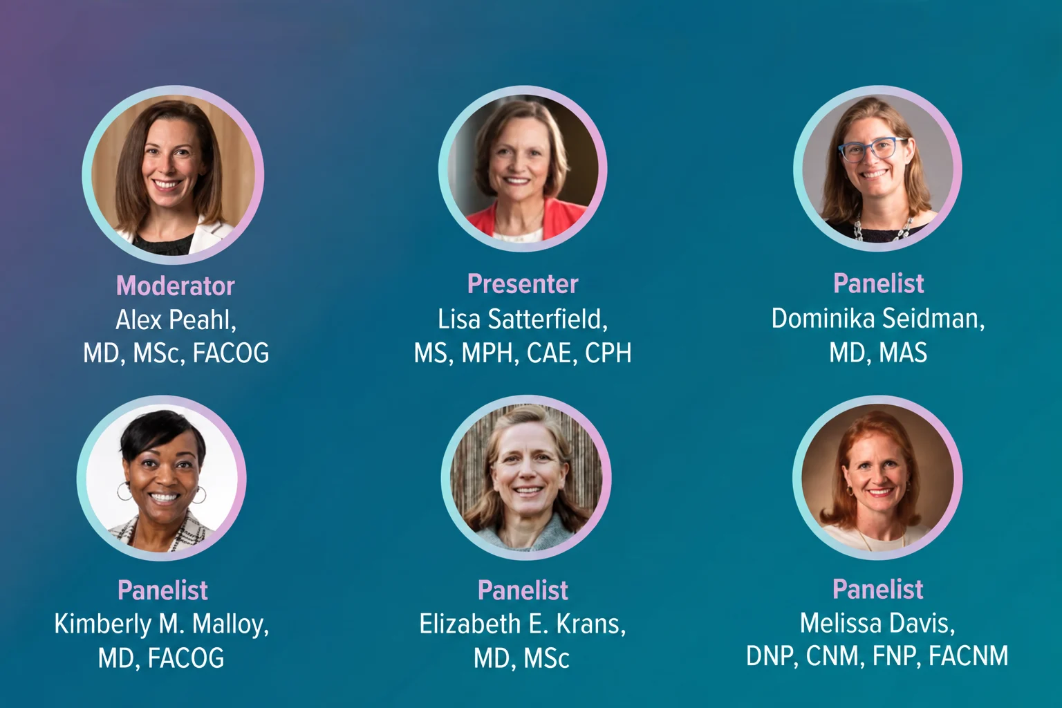 Implementing ACOG’s Tailored Prenatal Care Clinical Guidance across Different Settings